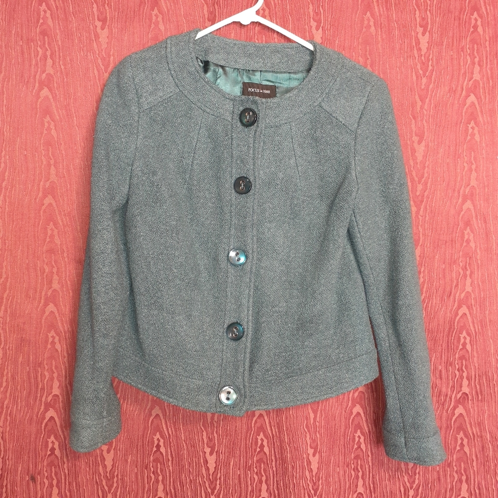 FOCUS=2000 GREENISH WOMEN'S SWEATER SIZE 4